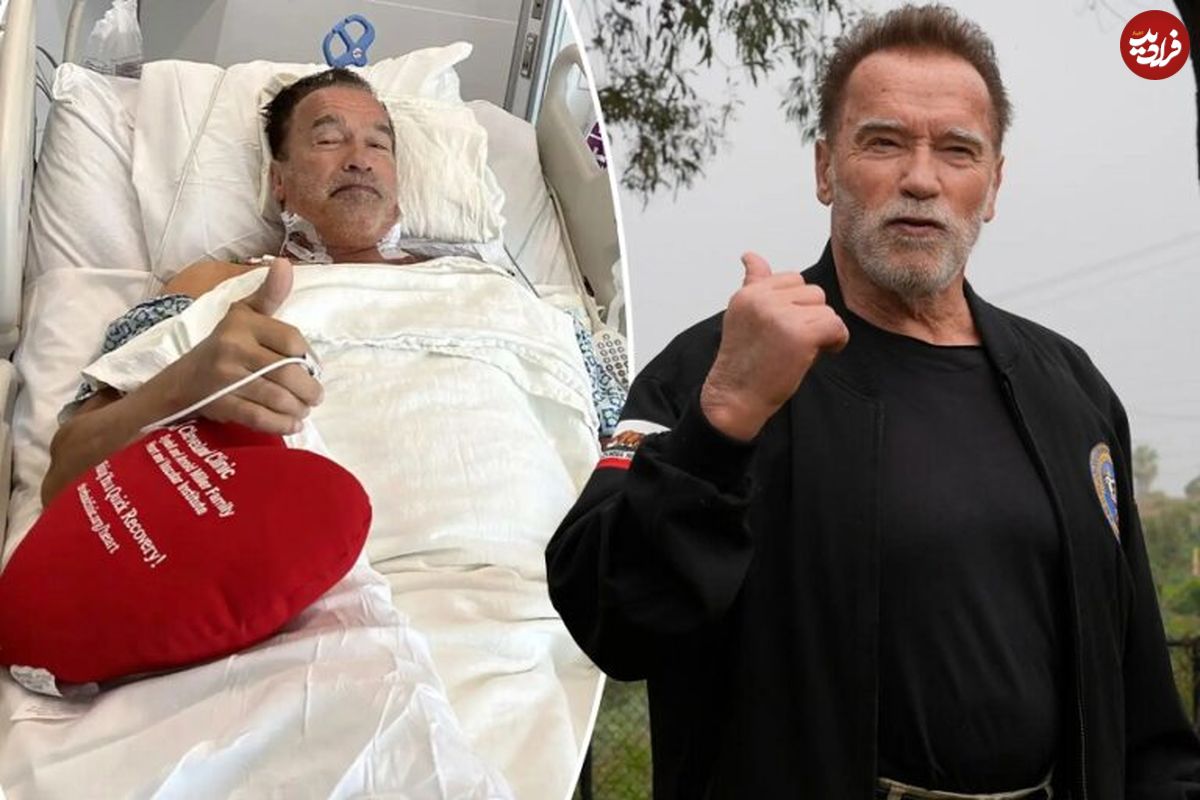 (تصاویر) آرنولد شوارتزنگر واقعاً ترمیناتور شد؛ اتصال باتری به قلب آقای بازیگر