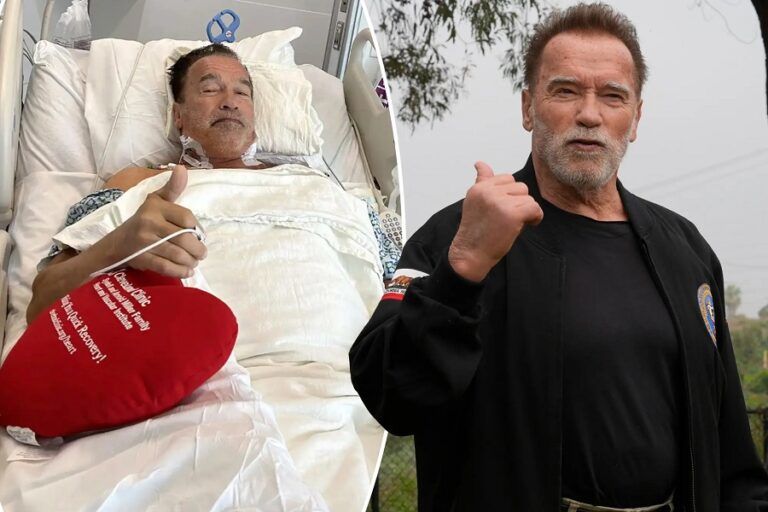 (تصاویر) آرنولد شوارتزنگر واقعاً ترمیناتور شد؛ اتصال باتری به قلب آقای بازیگر