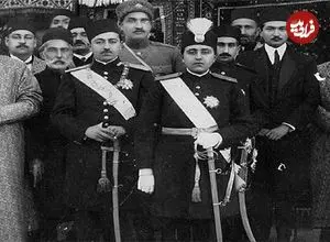 عکس؛ سفر در زمان؛ محمدحسین ادیب الدوله و عمیدالملک رئیس و ناظم دارالفنون در اواخر دوره قاجاریه