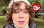 عکس| سفر زمان؛ ژست جالب «فرناز رهنما» روی صحنه تئاتر؛ 14 سال قبل