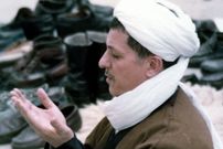 عکس؛ سفر در زمان؛ هاشمی رفسنجانی در کنفرانس مطبوعاتیِ پس از ترور؛ خرداد 58