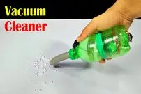 (ویدئو) یک روش ساده و جالب برای ساخت جاروبرقی دستی با بطری پلاستیکی نوشابه