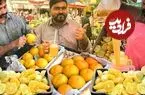 ببینید| غذای خیابانی در پاکستان؛ تهیه آب پرتقال و آب لیمو شیرین در کراچی