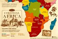 نقشه قاره آفریقا در سال ۱۹۱۴ و دورانی که ۹۰ درصد آن تحت کنترل استعمار بود + اینفوگرافی