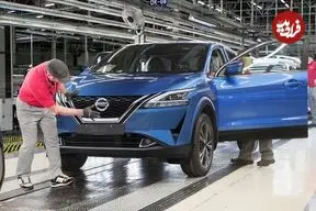 ببینید| نگاهی به مراحل تولید نیسان قشقایی در کارخانه ای در ژاپن