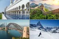عکس| رمانتیک‌ترین جاذبه‌های گردشگری جهان؛ برج ایفل حتی در جمع ۱۰ تای اول نیست!