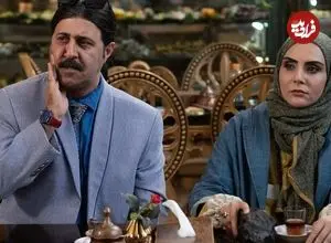 عکس| سفر زمان؛ «شری، زن ارسطو» سریال پایتخت 7 در حاشیه یک مراسم؛ سال 1404