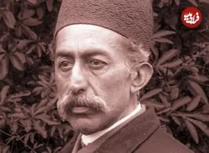 عکس| سفر زمان؛ «دوست‌محمدخان، داماد ناصرالدین شاه» در کودکی در کنار پدرش