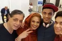 عکس| سفر زمان؛ «نسرین مقانلو» در 38 سالگی در کنار پسرانش «ارشیا و آرین»