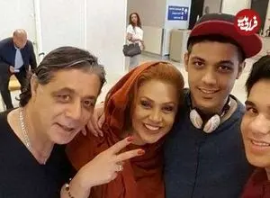 عکس| سفر زمان؛ «نسرین مقانلو» در 38 سالگی در کنار پسرانش «ارشیا و آرین»