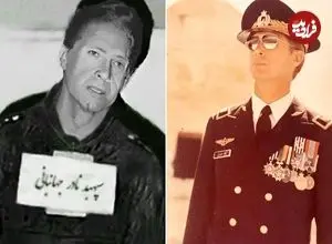 عکس| سفر در زمان؛ «نادر جهانبانی» با لباس خلبانی و در کنار تیم آکروجت تاج طلایی؛ اواخر دهه 30