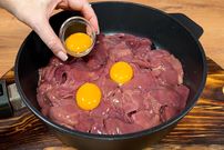 ببینید؛ طرز تهیه غذا به روش اسپانیایی خا؛ یک غذای متفاوت با 700 گرم جگرمرغ