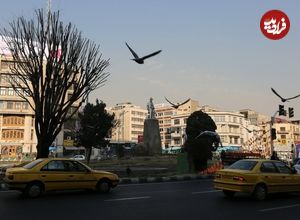 عکس؛ رازهای ناگفته مجسمه شاعر نامدار در میدان تهران!