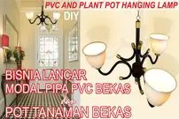 ببینید| آموزش ساخت یک لوستر زیبا و مدرن با لوله پی وی سی به روش ستاد اندونزیایی