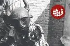 عکس| سفر زمان؛ سه دیو در شهر ساری و در دوران قاجار