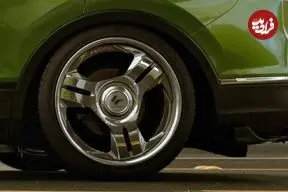 تصاویر| نمایش فولکس واگن تیونینگ با رینگ‌های لکسانی