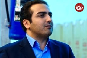 عکس| سفر به تاریخ؛ «مسعود تابش» در اتاق گریم سریال «بچه مهندس»