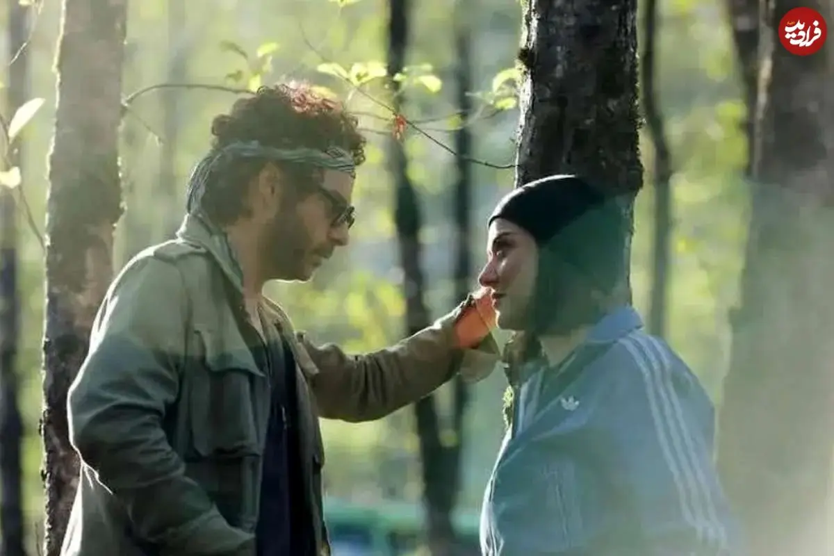 عکس؛ پریناز ایزدیار و پیمان معادی در پشت صحنه «بن سای»