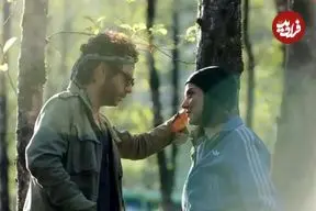 عکس؛ پریناز ایزدیار و پیمان معادی در پشت صحنه «بن سای»