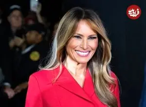 عکس| سفر در زمان؛ «ملانیا و دونالد ترامپ» در نمایش مد مرسدس بنز در نیویورک؛ سال 1381