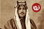 عکس| سفر در زمان؛ «ملک سعود، پادشاه دوم عربستان» در یک مراسم در لندن؛ سال 1325