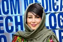 عکس| سفر زمان؛ «بهنوش بختیاری» در 44 سالگی با چادر در حرم امام رضا (ع)؛ سال 98