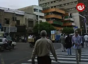 عکس| سفر زمان؛ «چهارراه استانبول تهران» رو به شمال؛ سال 1337