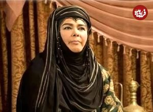 عکس؛ سفر در زمان؛ «صَفیّه خواهر مختار» در سریال مختارنامه در 66 سالگی؛ سال 97