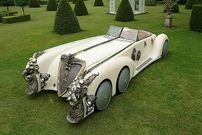 تصاویر| خودروی افسانه‌ای «کاپیتان نِمو»؛ ناتیلوس با شاسی لندرور و تزئینات هندی