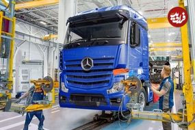 ببینید؛ نگاهی به خطوط تولید دو کامیون محبوب؛ دایملر Actros و ولوو FH