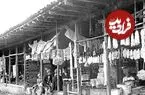 عکس| سفر در زمان؛ نمایی از مردم تهران در سبزه میدان در دوره قاجاریه