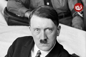 عکس| سفر در زمان؛ «هیتلر» در تراس خانه اش در اوبرزالتسبرگ؛ سال 1312