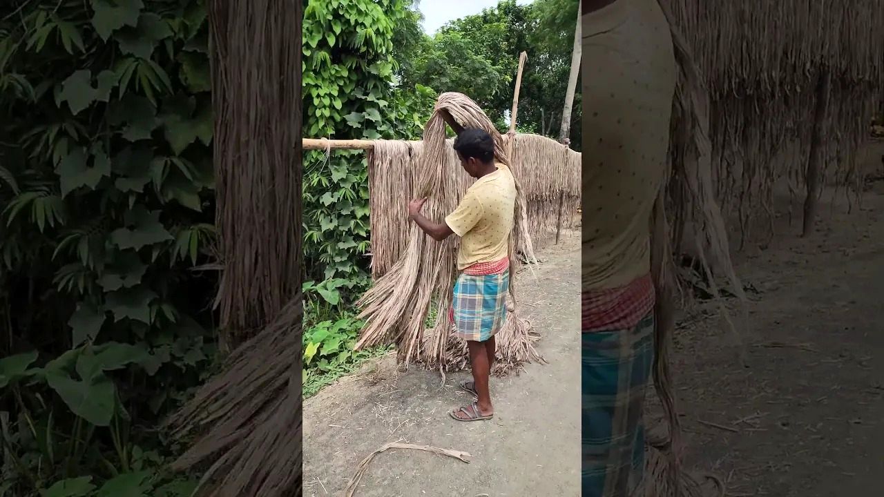 (ویدئو) گونی های مخصوص قیرگونی چگونه در هند ساخته می شوند؟