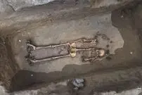 «نفرین» 1900 ساله از یک گور باستانی بیرون آمد