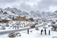 چرا پس از ۳۰ سال در عربستان سعودی برف بارید؟ 