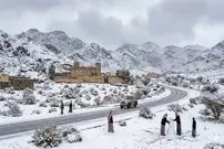 چرا پس از ۳۰ سال در عربستان سعودی برف بارید؟ 