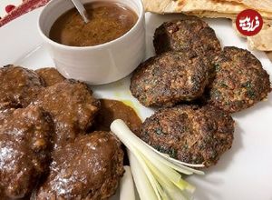 (تصاویر) طرز تهیه شامی کباب لرستان (شامی کَوو) خوشمزه و لذیذ