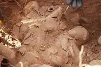 (عکس) کشف ظرف‌های جالب رومی در ترکیه