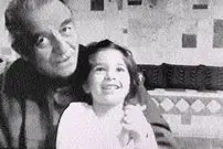 عکس| سفر زمان؛ «دلربا نوذری، نوۀ منوچهر نوذری» بعد از 20 سال در کنار پدرش ایرج