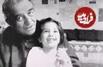 عکس| سفر زمان؛ «دلربا نوذری، نوۀ منوچهر نوذری» بعد از 20 سال در کنار پدرش ایرج