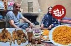 ببینید| غذای روستایی در ایران؛ پخت استانبولی و کباب مرغ کامل