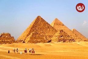 هرم بزرگ مصر تغییر شکل داد