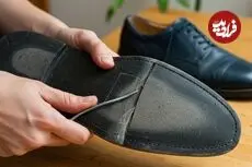 ببینید| یک ترفند ساده برای تعمیر کف کفش پاره شده با سیم مفتول 