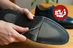 ببینید| یک ترفند ساده برای تعمیر کف کفش پاره شده با سیم مفتول 