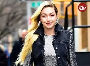 عکس| سفر در زمان؛ «جی جی حدید» در 19 سالگی و در نیویورک؛ سال 1392