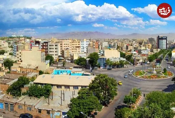 عکس| سفر زمان؛ منظرۀ متفاوت شهر «میانه» در دوران قاجار