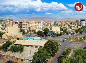 عکس| سفر زمان؛ منظرۀ متفاوت شهر «میانه» در دوران قاجار