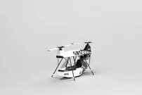 عکس؛ این هلیکوپتر شخصی در صندوق عقب خودرو جا می‌شود!