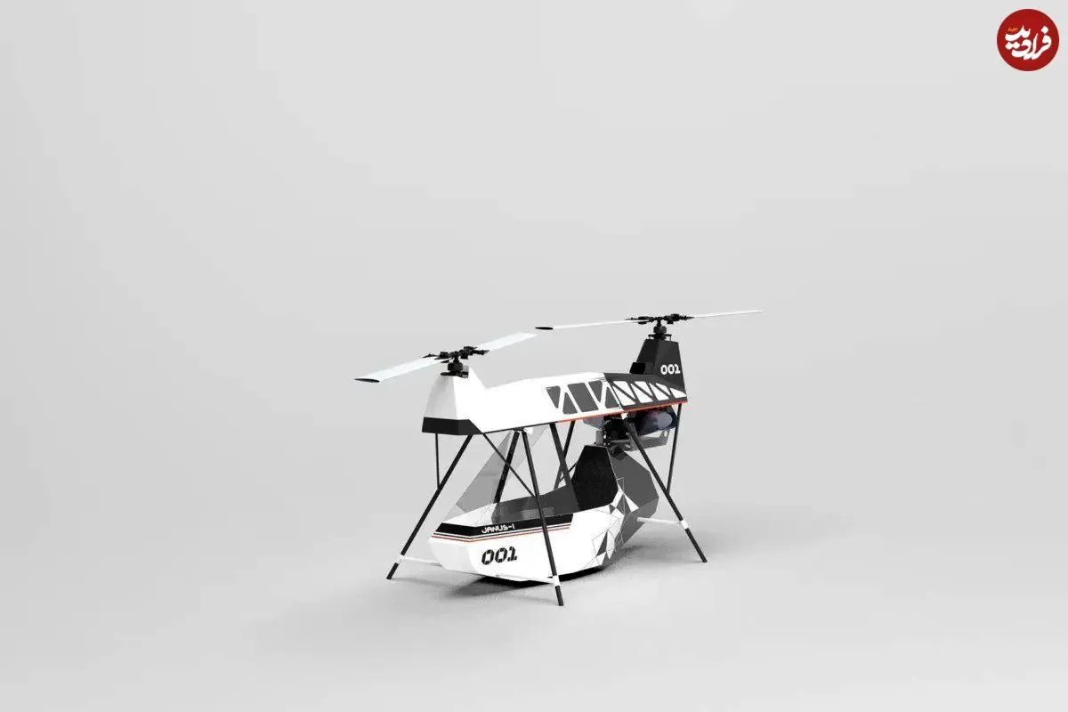 عکس؛ این هلیکوپتر شخصی در صندوق عقب خودرو جا می‌شود!