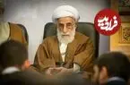 عکس| سفر به گذشته؛ «احمد جنتی» بعد بازداشت شدن در 46 سالگی؛ سال 1351